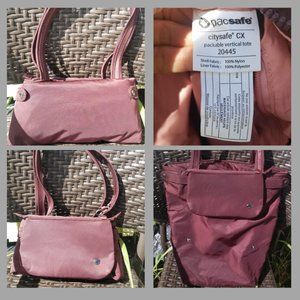 Pacsafe Citysafe CX Packable Vertical Tote Bag Anti-Theft Hand Bag